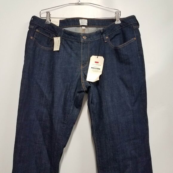 Levis Jeans Bold Curve ID Boot Womens Plus 20 20/M Denim Bootcut - Picture 4 of 14